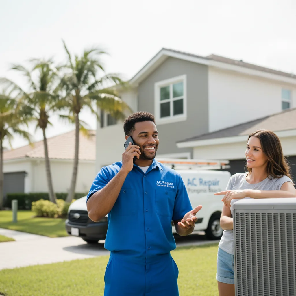 AC Repair Pompano Beach customer support in Amherst Town